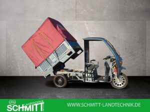 Seitenansicht Cargo Runner Big mit roter Plane