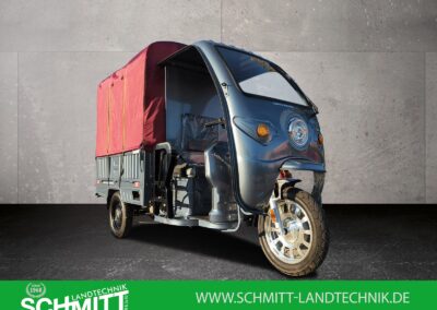 Frontansicht Cargo Runner Big mit roter Plane