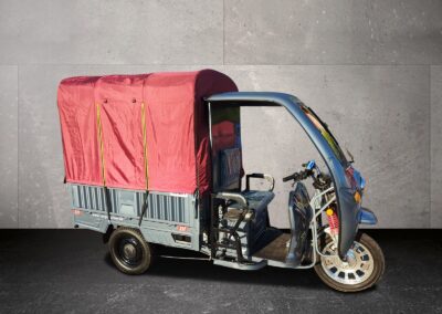 Cargo Runner Big mit roter Plane seitlich fotografiert