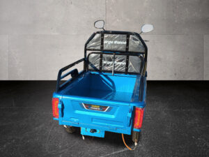 Cargo Runner Compact blau mit geschlossener Ladefläche