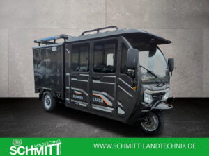 Seitenansicht des Cargo Runner Doppelkabiners mit geschlossenem Aufbau