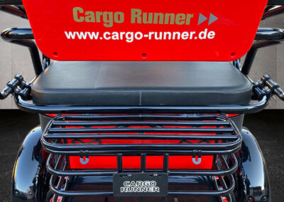 Hintere Gepäckablage des Cargo Runner Passenger
